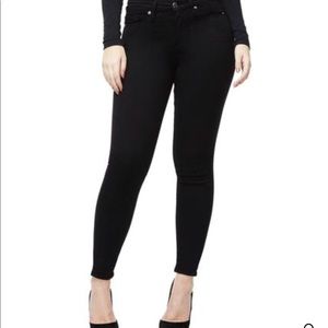 Good american good legs black jean